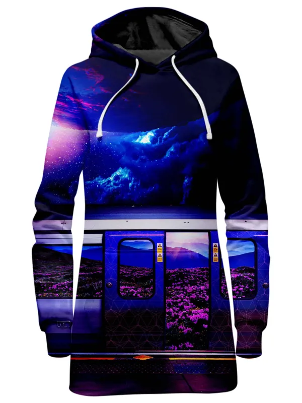 Galactic Express Hoodie Dress sold by iEDM