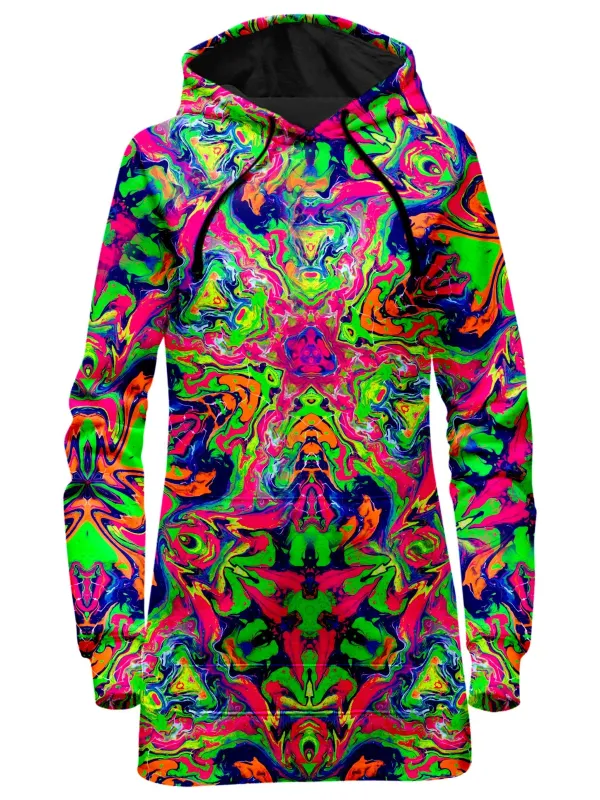 Headrush Hoodie Dress sold by iEDM