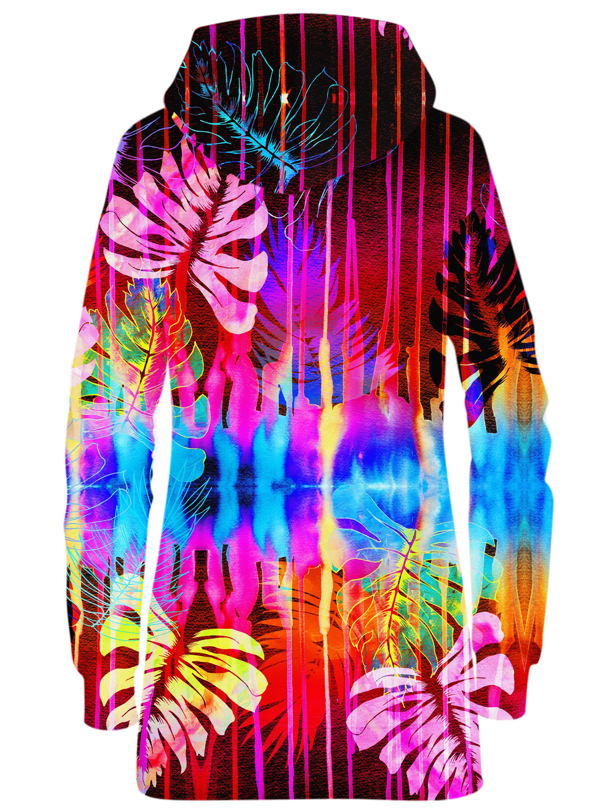 Fluorescent Jungle Hoodie Dress sold by iEDM product image thumbnail 2