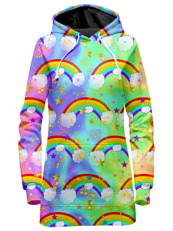 Dreaming of Rainbows Hoodie Dress sold by iEDM
