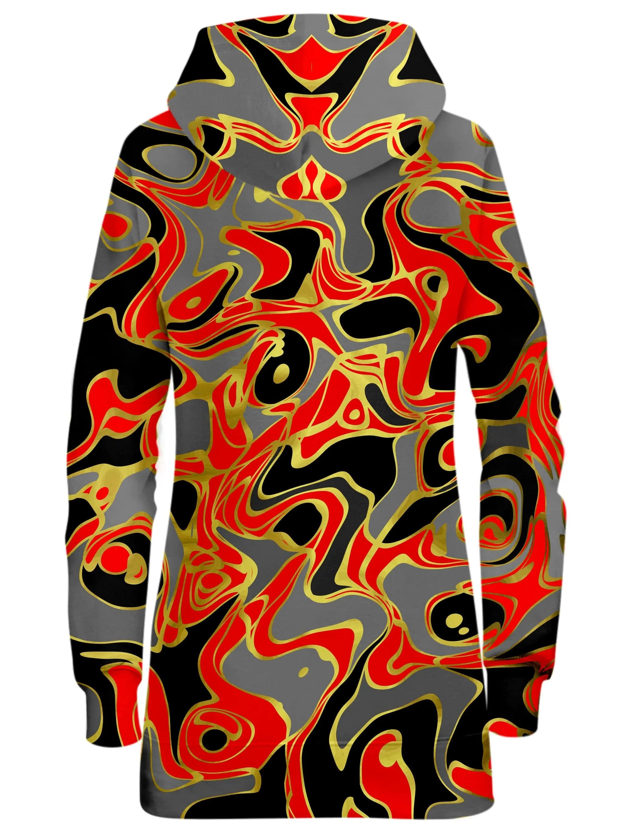 Abstract Journey Hoodie Dress sold by iEDM product image thumbnail 2