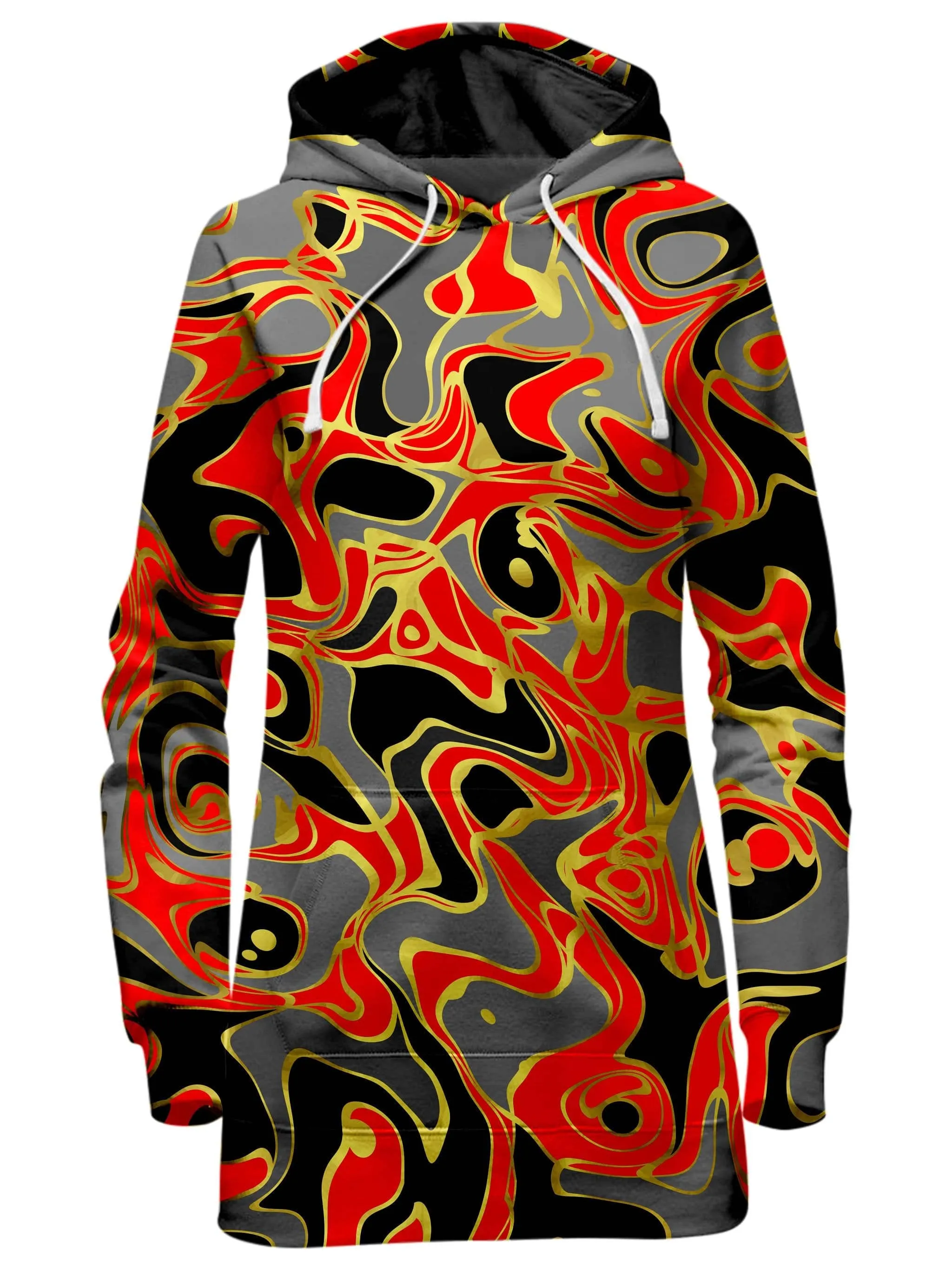 Abstract Journey Hoodie Dress sold by iEDM