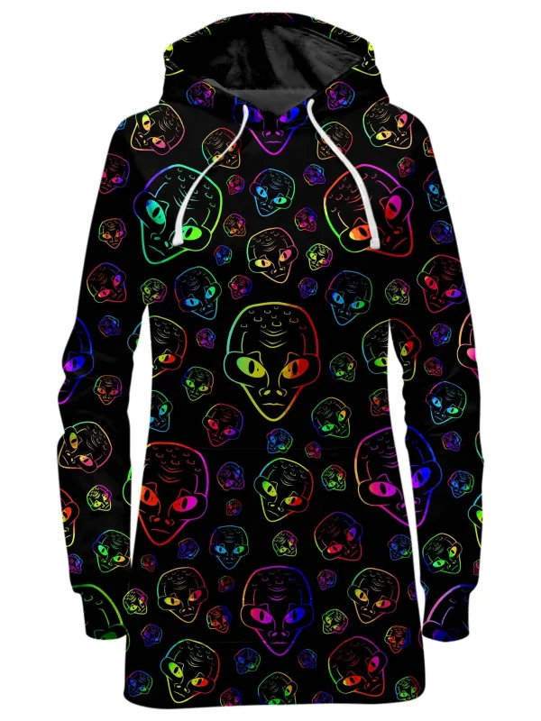 Alien Invasion Hoodie Dress made by iEDM