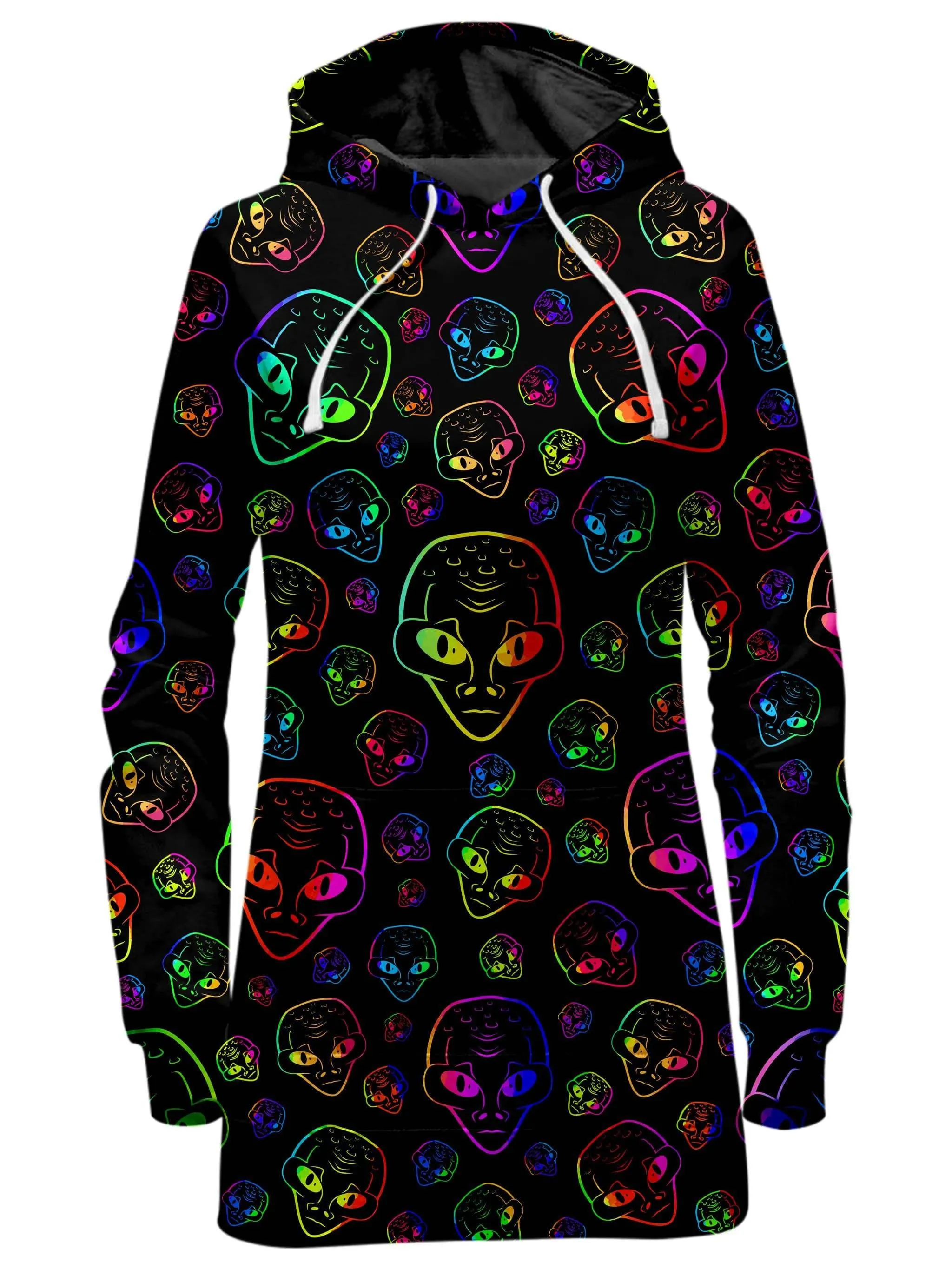 Alien Invasion Hoodie Dress sold by iEDM