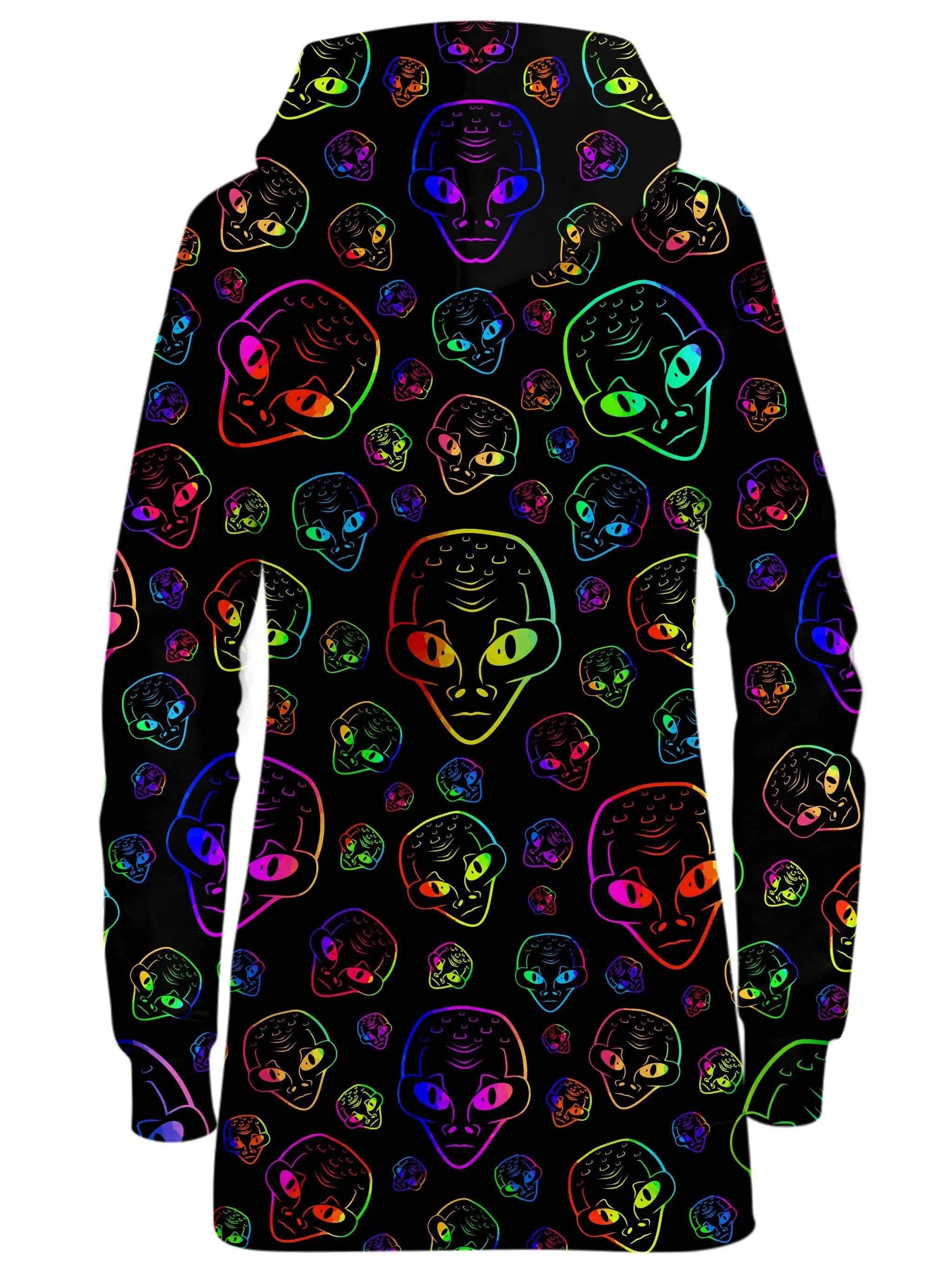 Alien Invasion Hoodie Dress sold by iEDM product image thumbnail 2