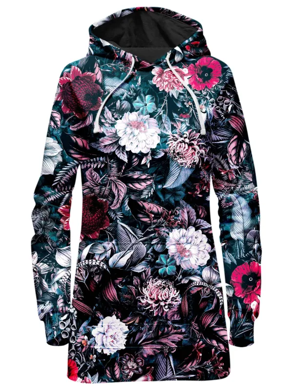 Blue Garden Hoodie Dress sold by iEDM