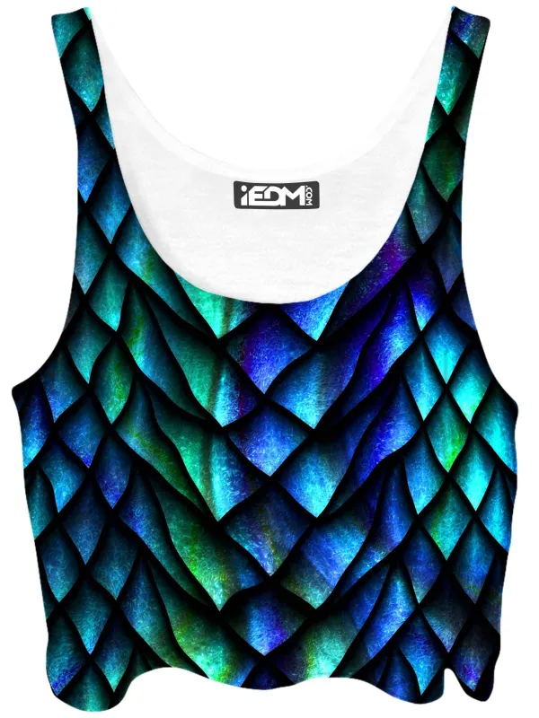 Dosed Dragon Scale Crop Top sold by iEDM