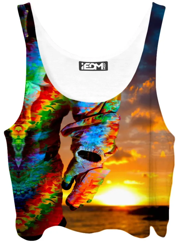 Astronaut Arm Crop Top sold by iEDM