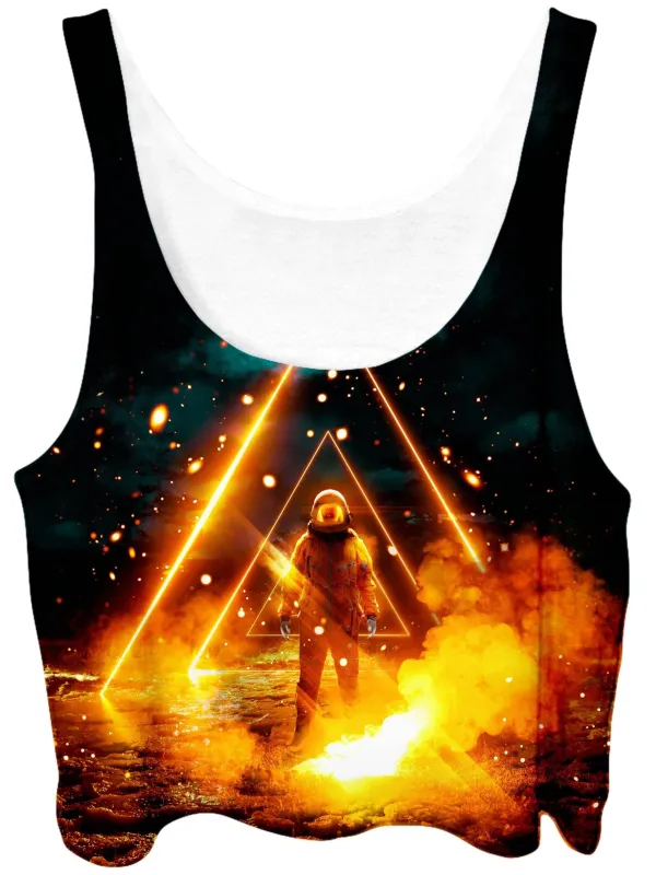 Golden Crop Top sold by iEDM