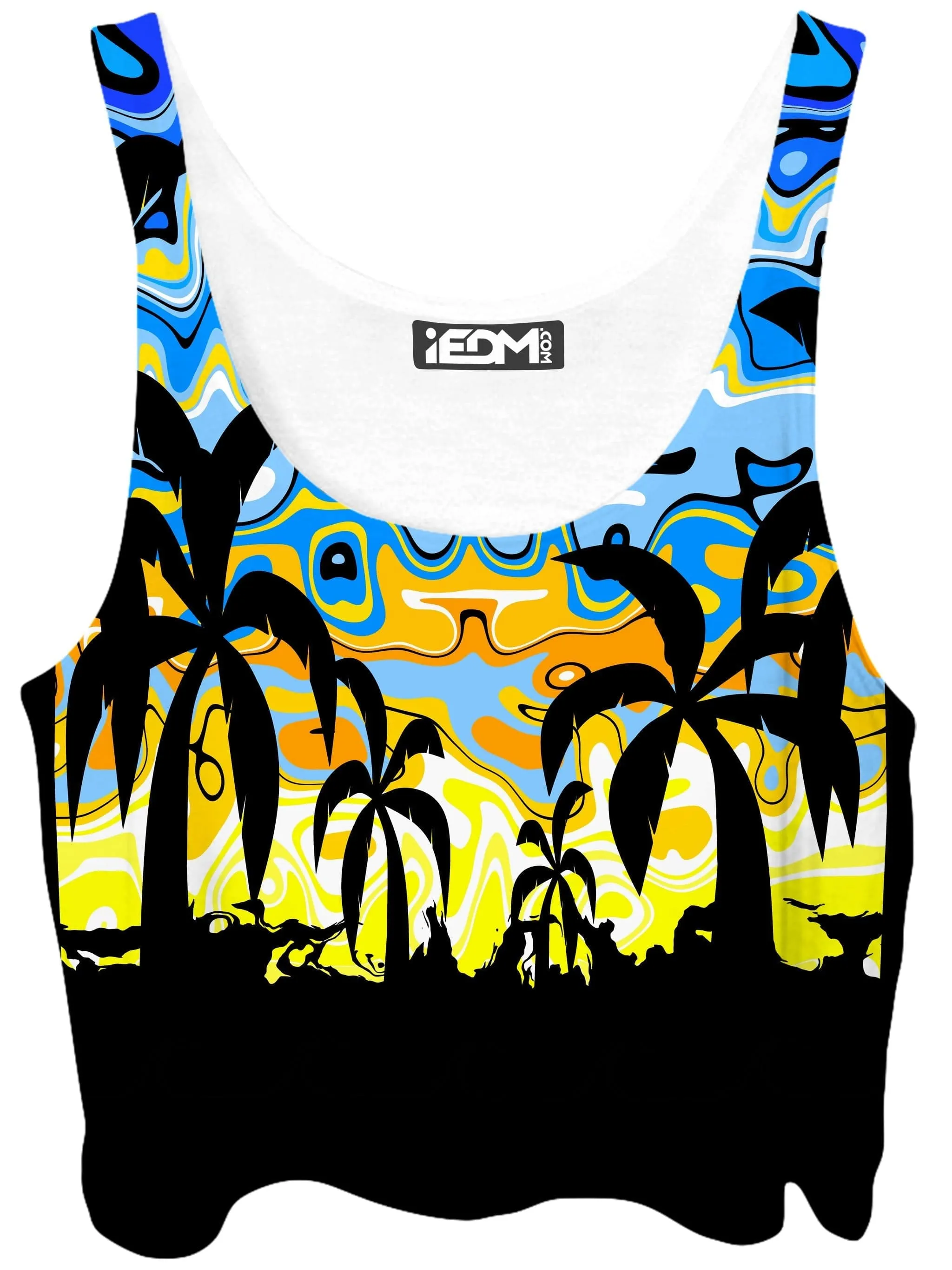 Tropical Night Crop Top sold by iEDM