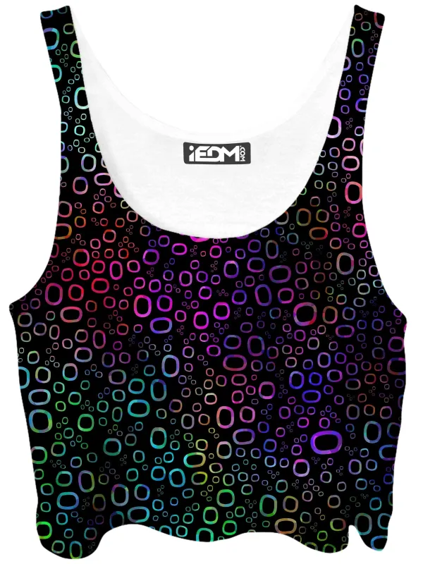 Trippy Color Journey Crop Top sold by iEDM