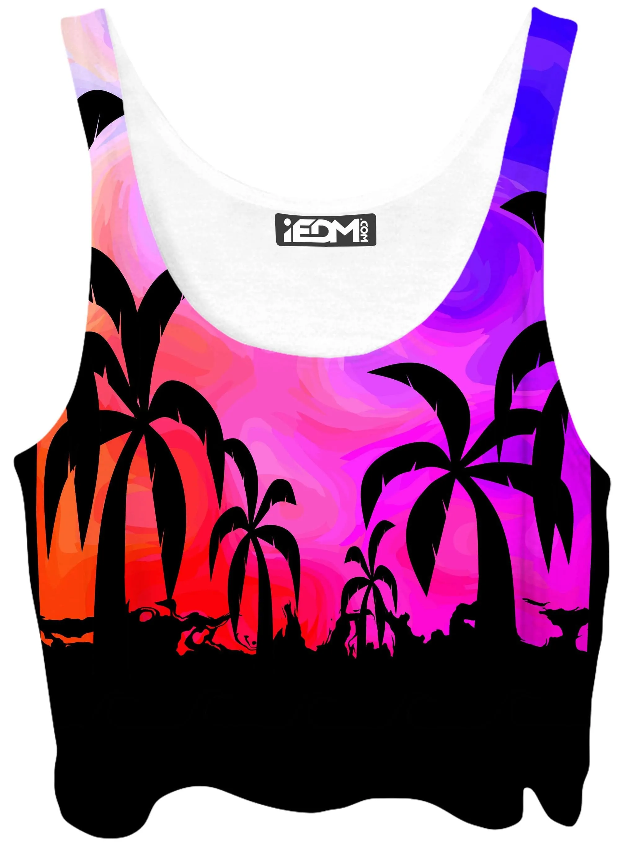 Tropical Twilight Crop Top sold by iEDM