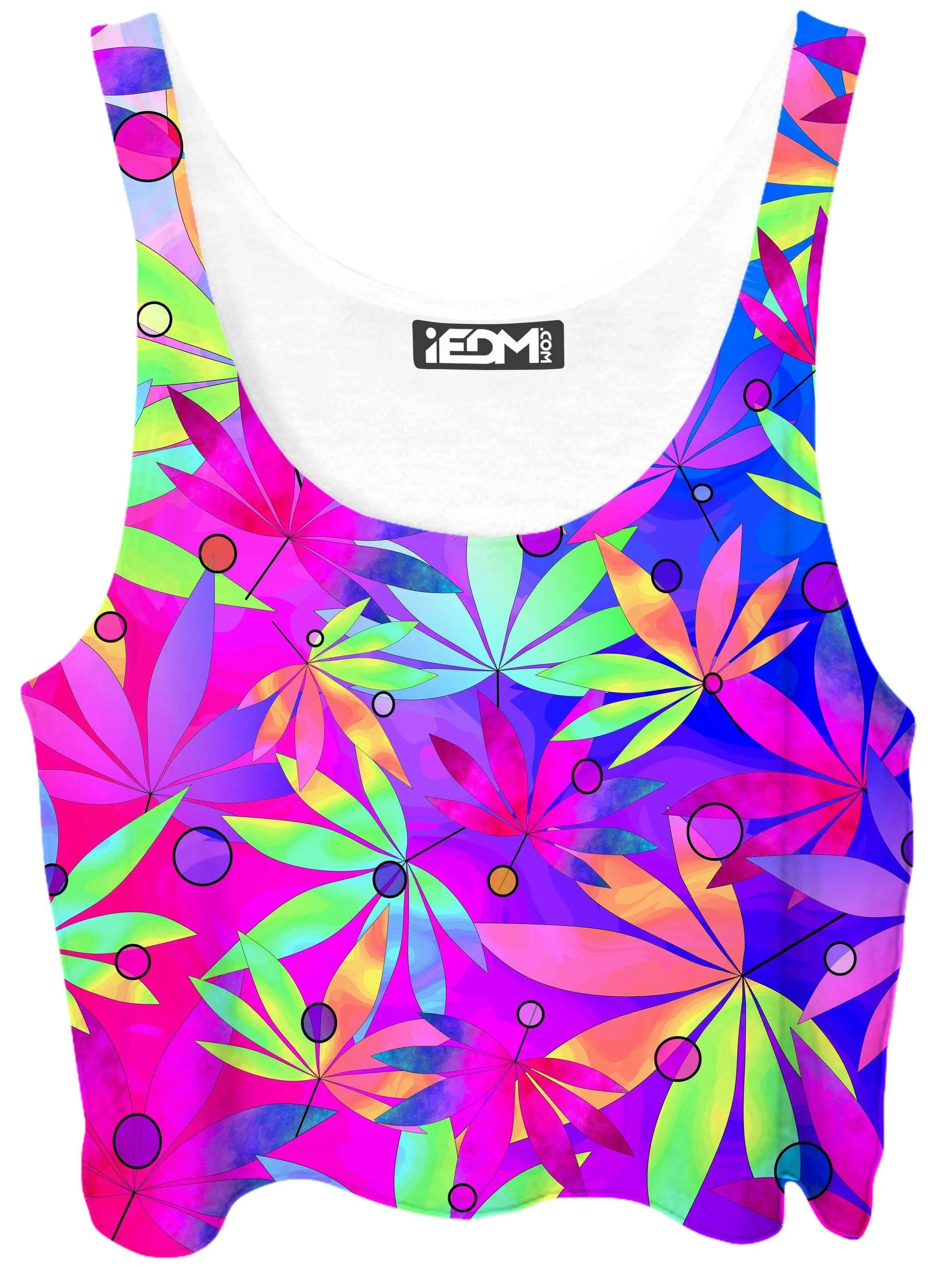 Whimsical Weed Crop Top sold by iEDM