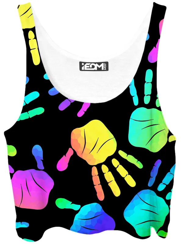 Rave Hands Crop Top sold by iEDM