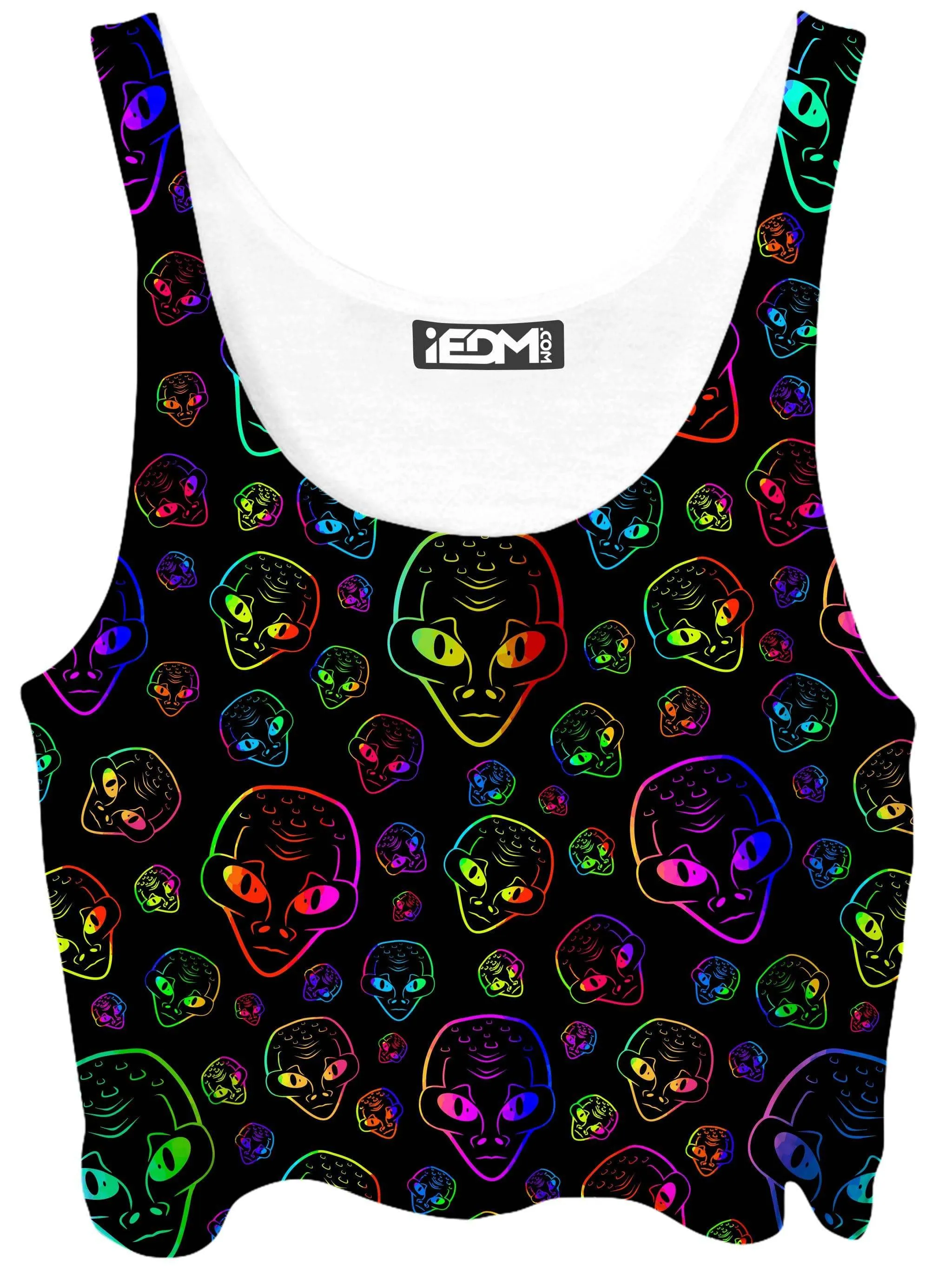 Alien Invasion Crop Top sold by iEDM