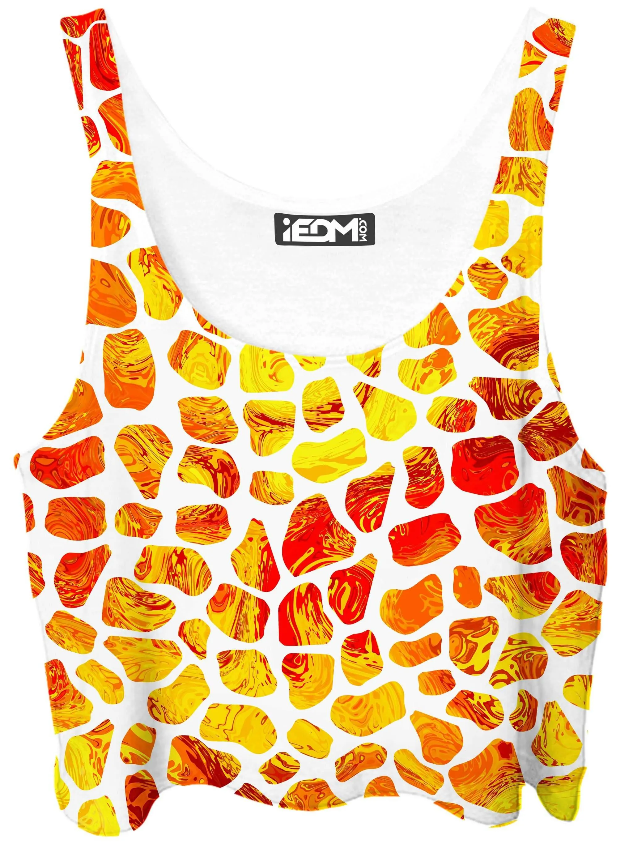 Giraffe Pattern Crop Top sold by iEDM