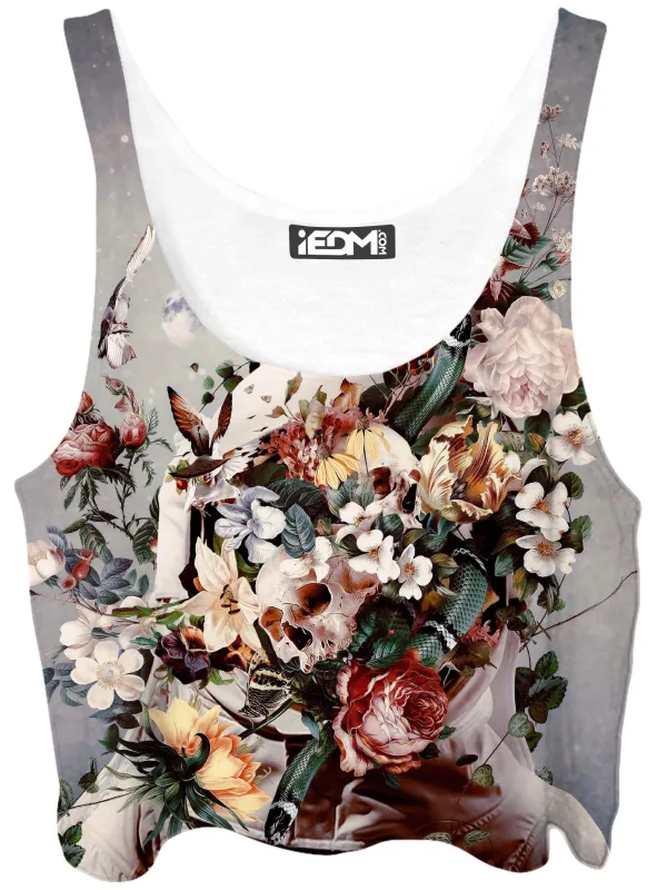 Floral Space Crop Top sold by iEDM