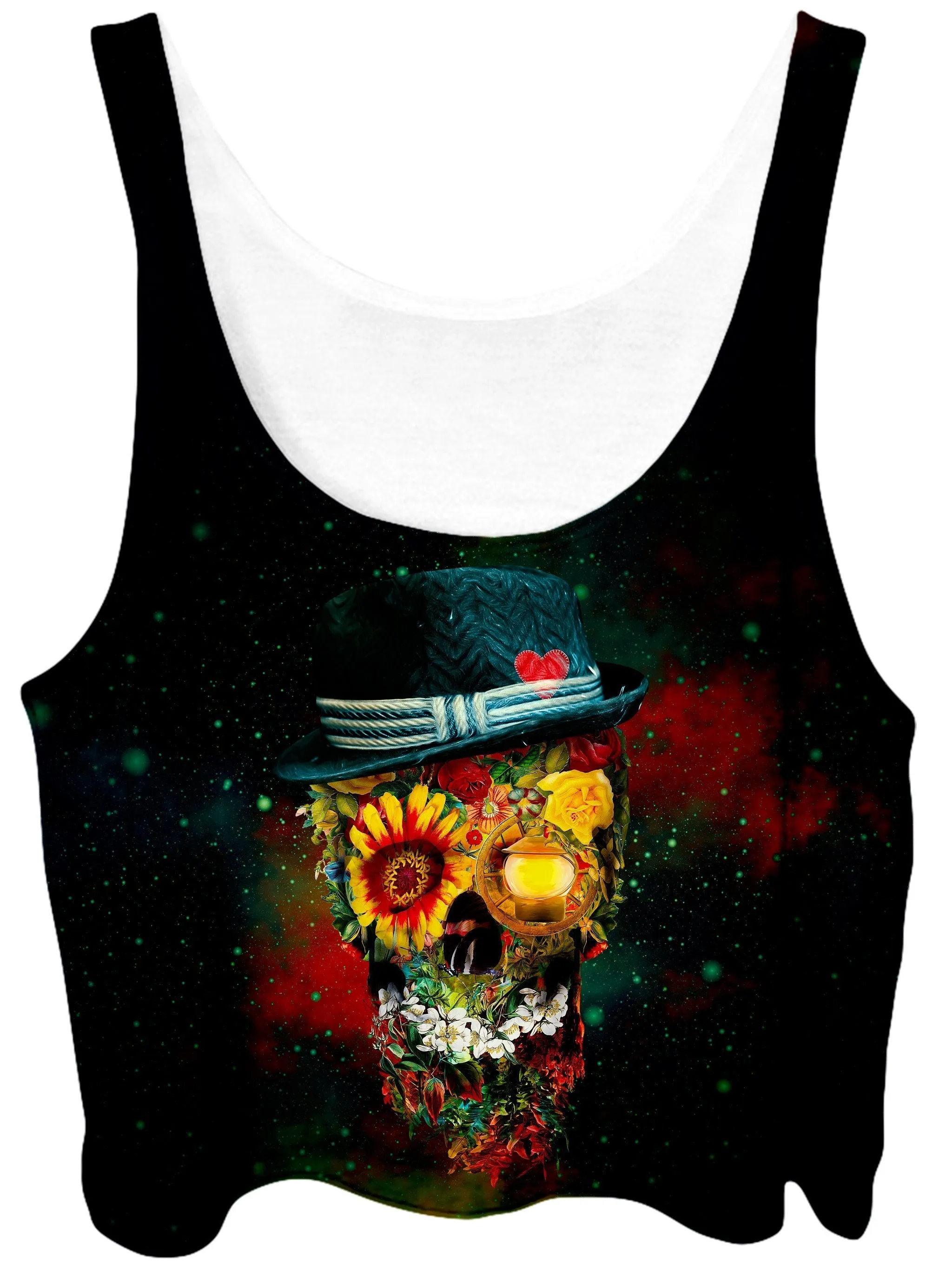 Skull Lover Crop Top sold by iEDM