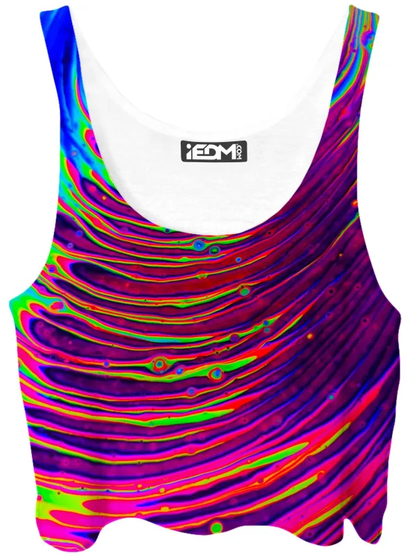 Cosmic Ripples Crop Top sold by iEDM
