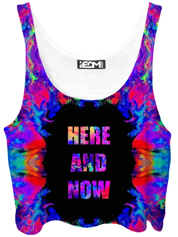Here and Now Crop Top sold by iEDM
