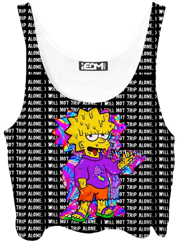 Tripping with Her Crop Top sold by iEDM