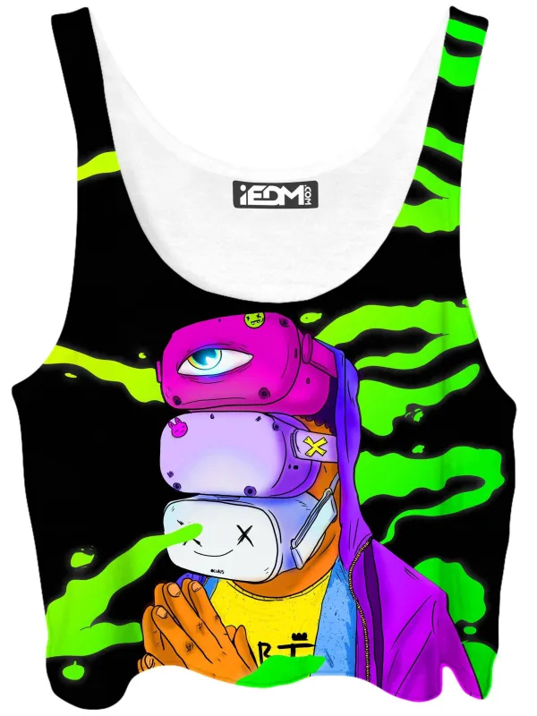 Virtual Reality Crop Top sold by iEDM
