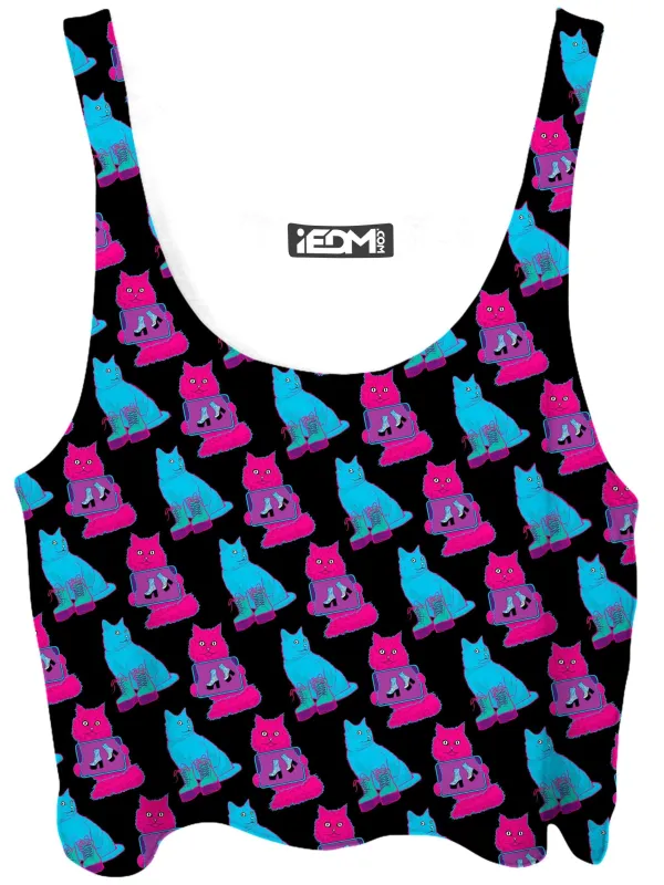 Boots N Cats Crop Top sold by iEDM