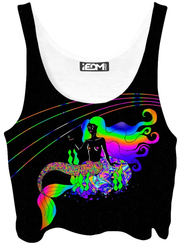 Neon Mermaid Crop Top sold by iEDM