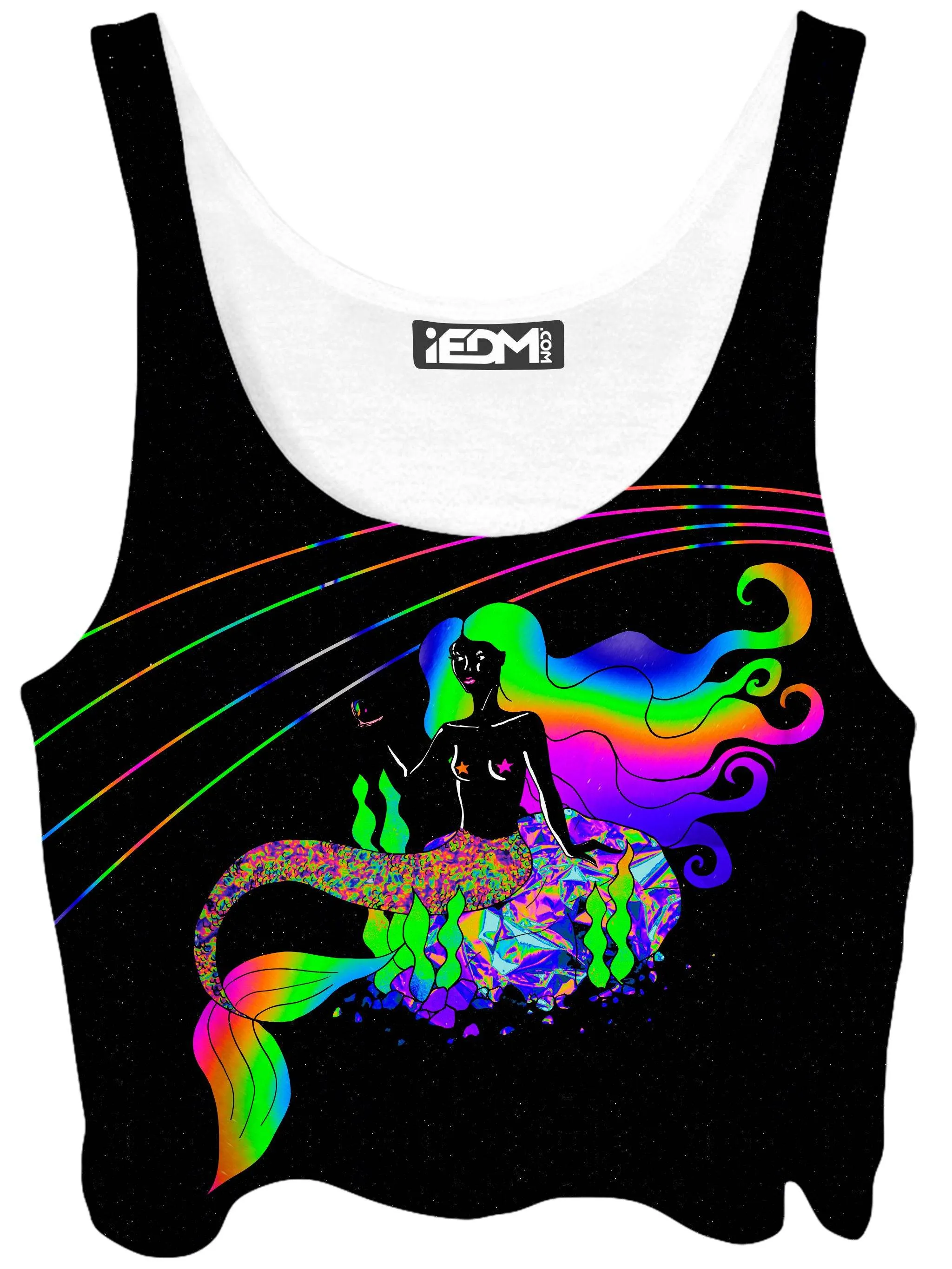 Neon Mermaid Crop Top sold by iEDM