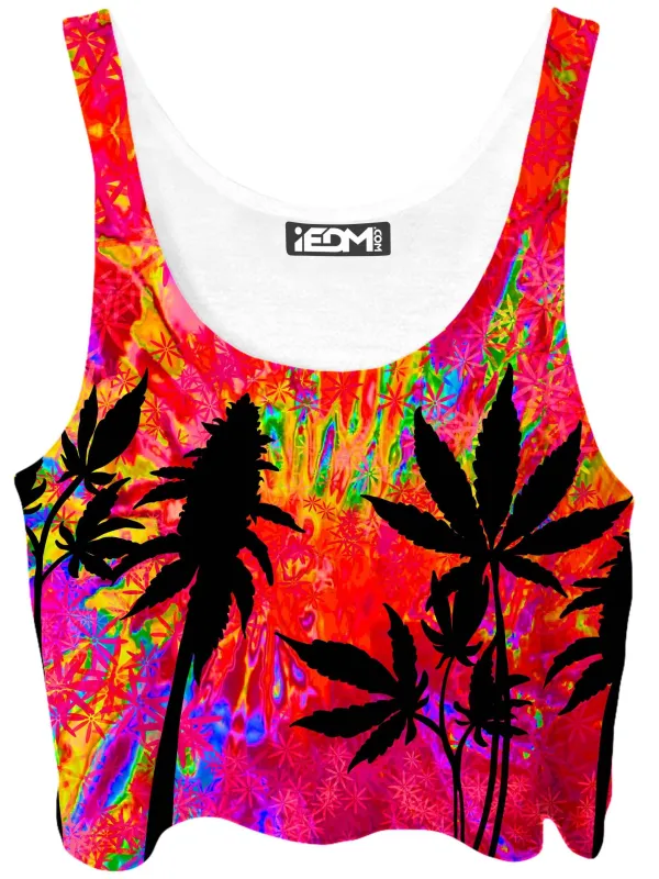 Miami Trees Crop Top made by iEDM
