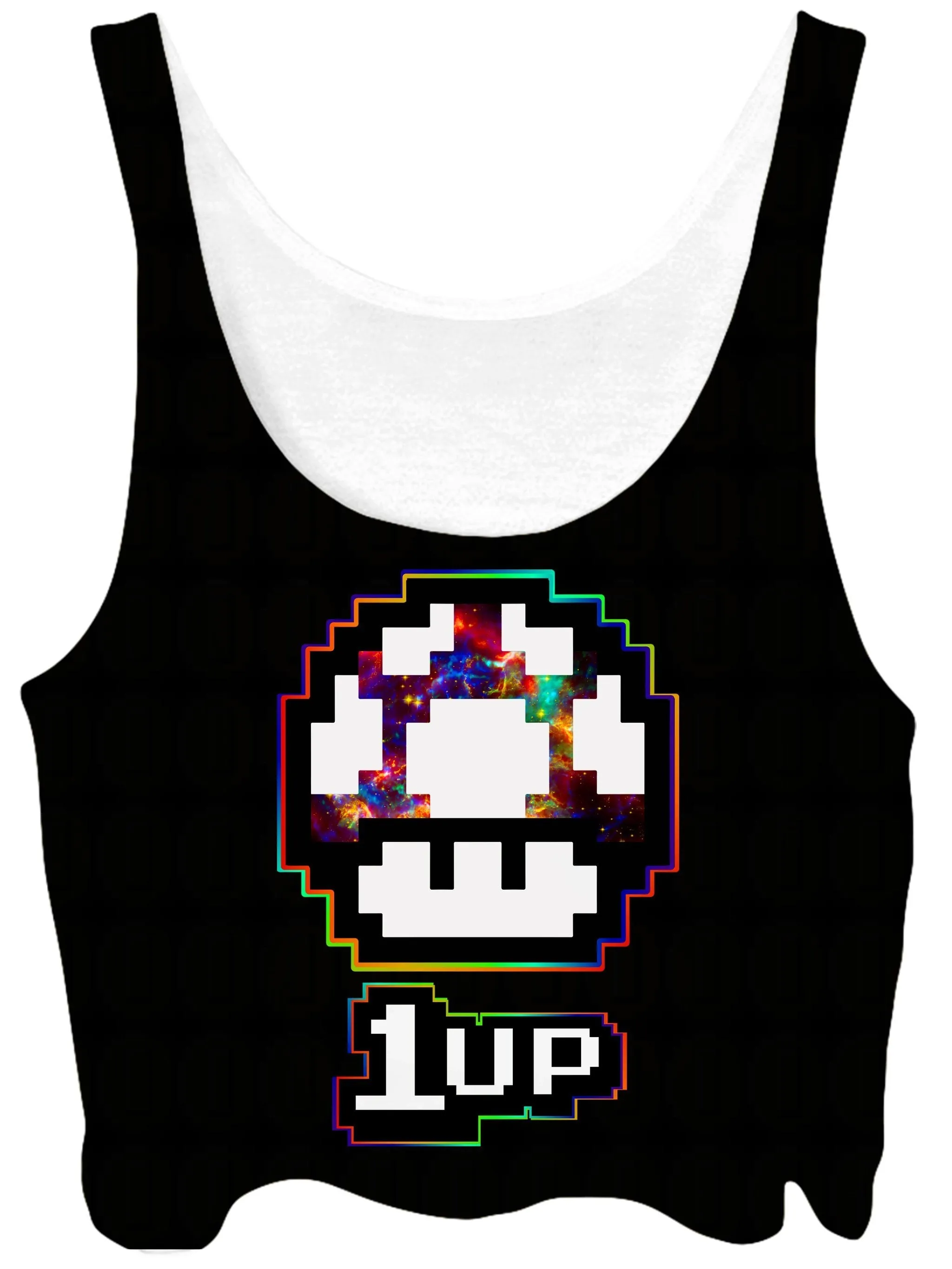 Level Up Mushroom Crop Top sold by iEDM
