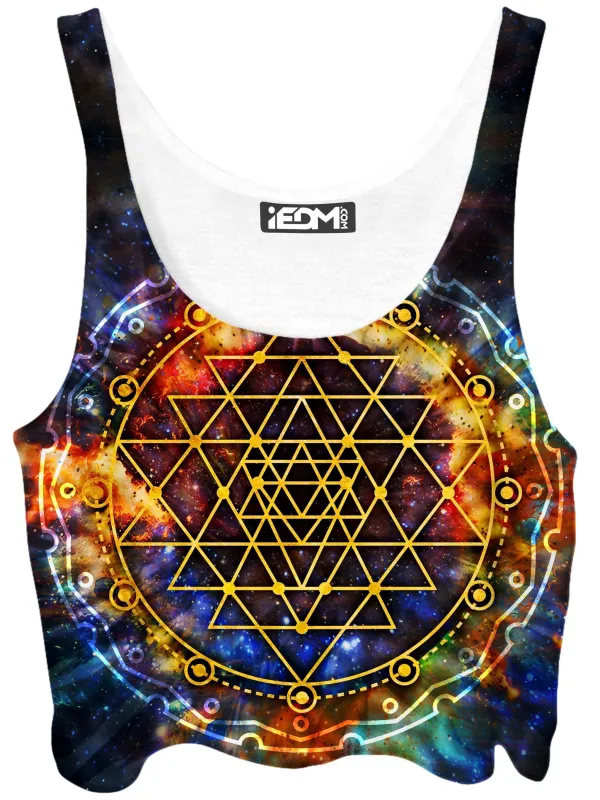 Yantra Mandala Crop Top sold by iEDM