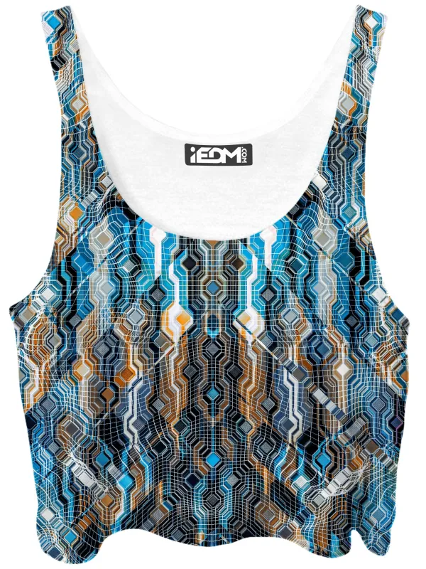 Fractional Data Crop Top sold by iEDM