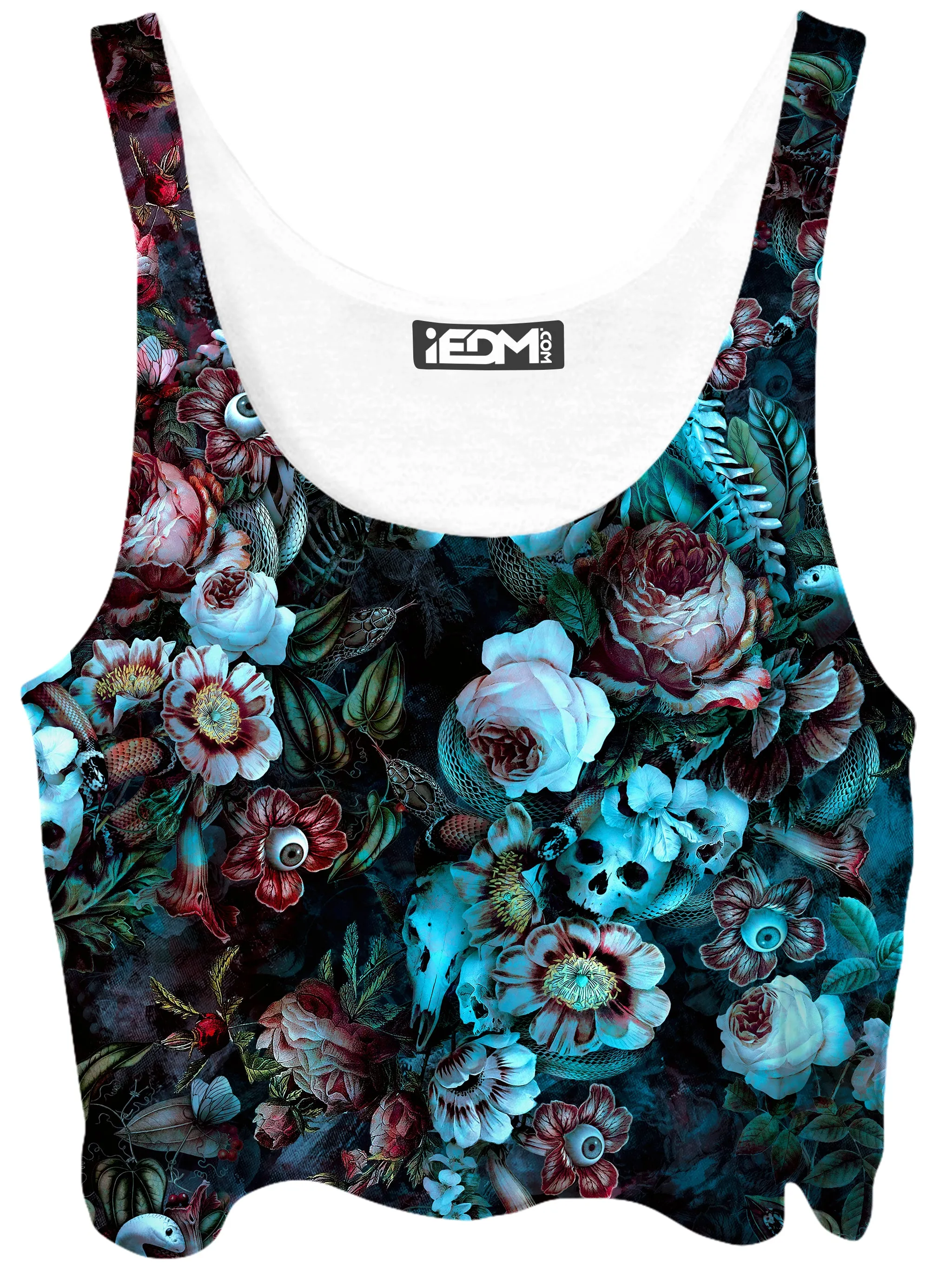 Eyes Of Darkness Crop Top sold by iEDM