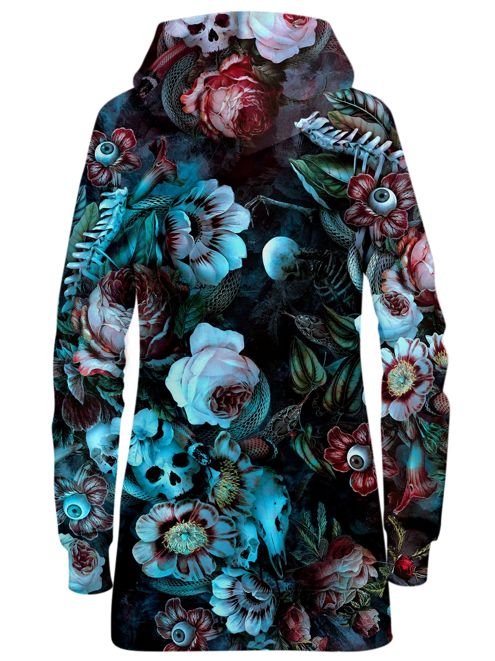 Eyes Of Darkness Hoodie Dress sold by iEDM product image thumbnail 2