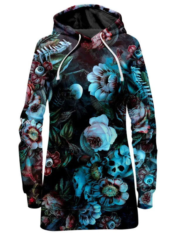 Eyes Of Darkness Hoodie Dress sold by iEDM