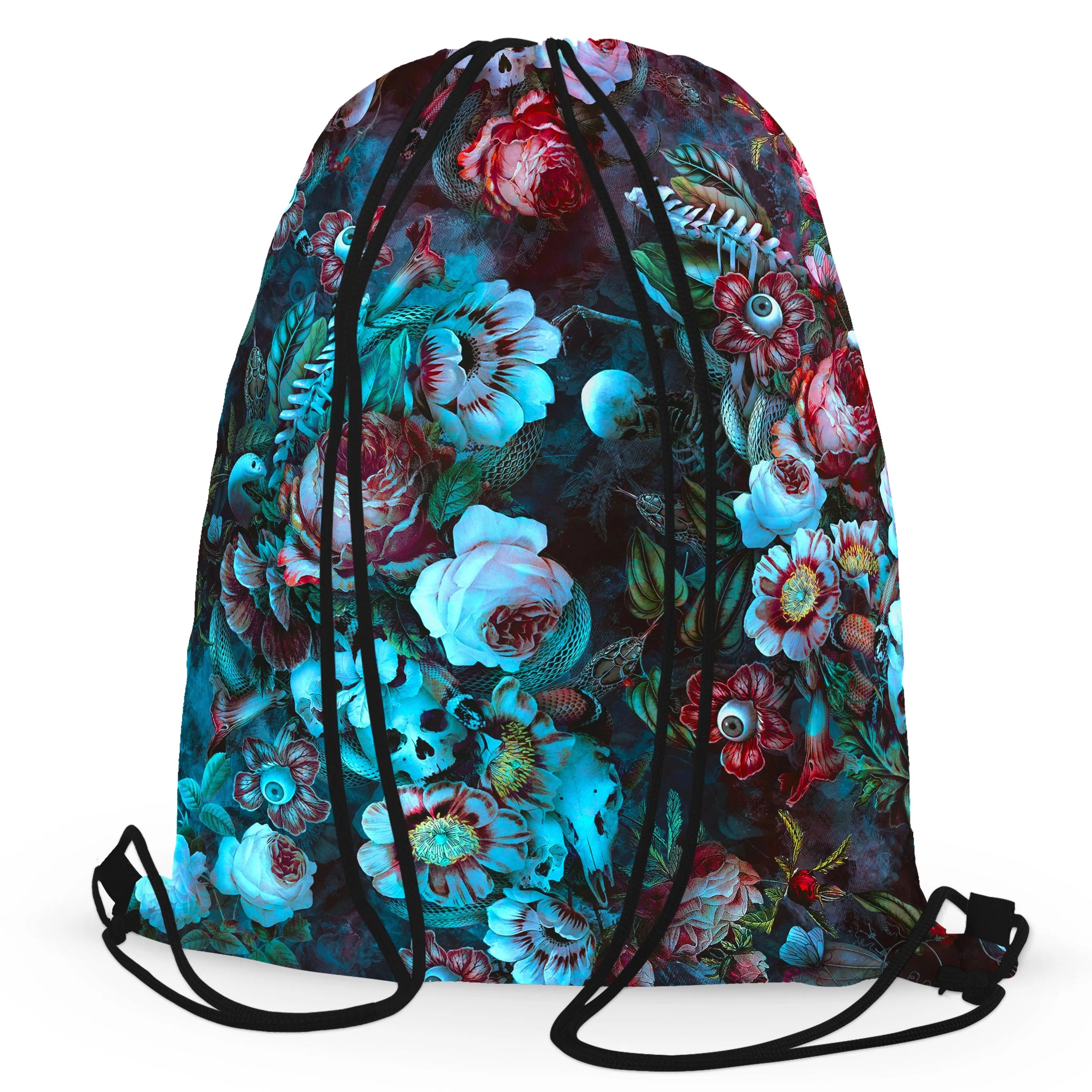 Eyes Of Darkness Drawstring Bag sold by iEDM product image thumbnail 3