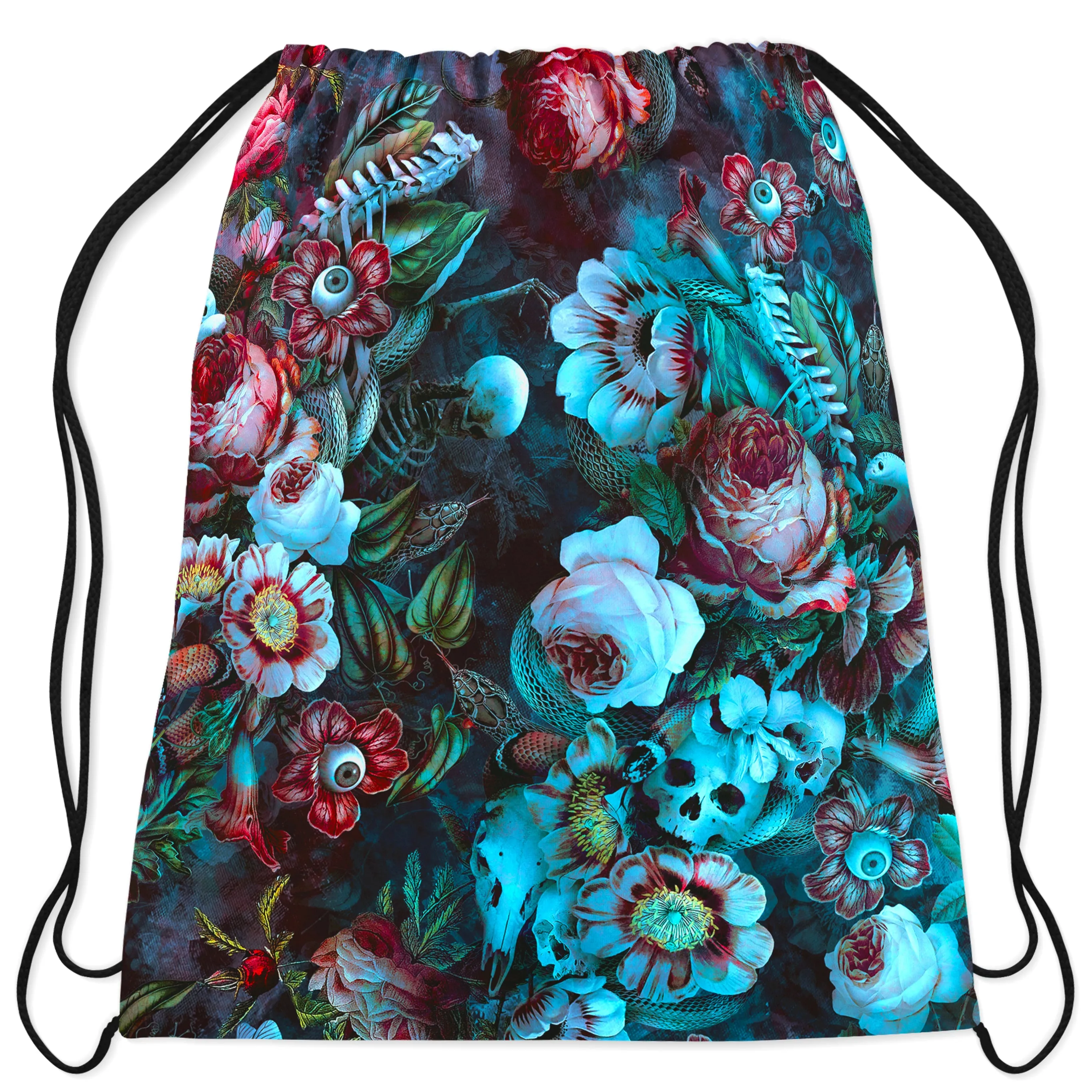 Eyes Of Darkness Drawstring Bag sold by iEDM