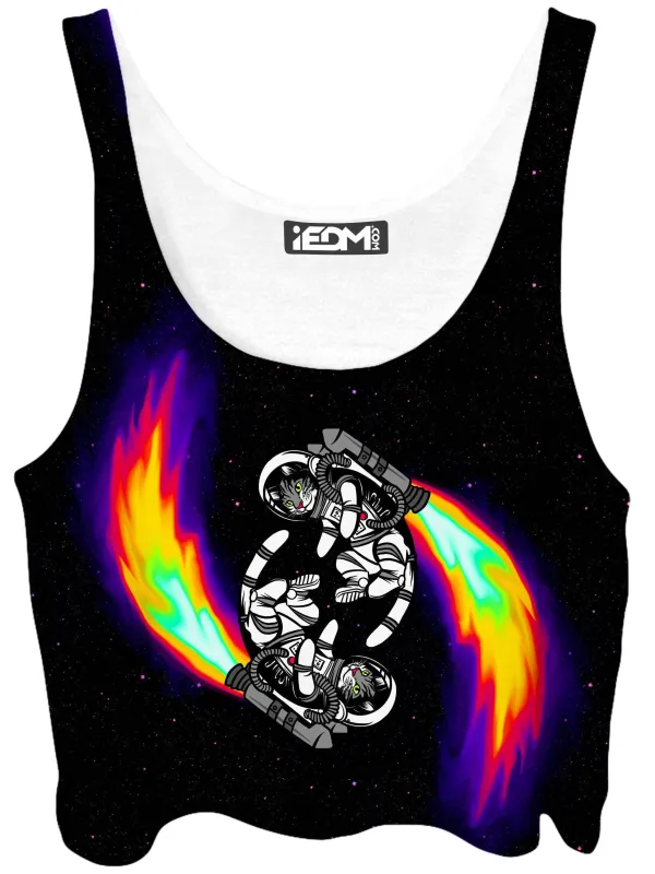 Astrocats Crop Top sold by iEDM