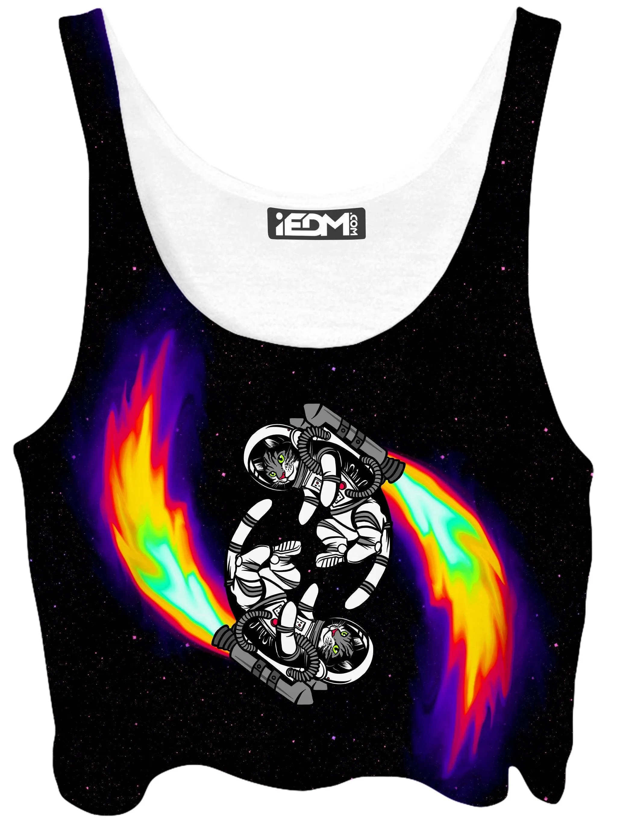 Astrocats Crop Top sold by iEDM