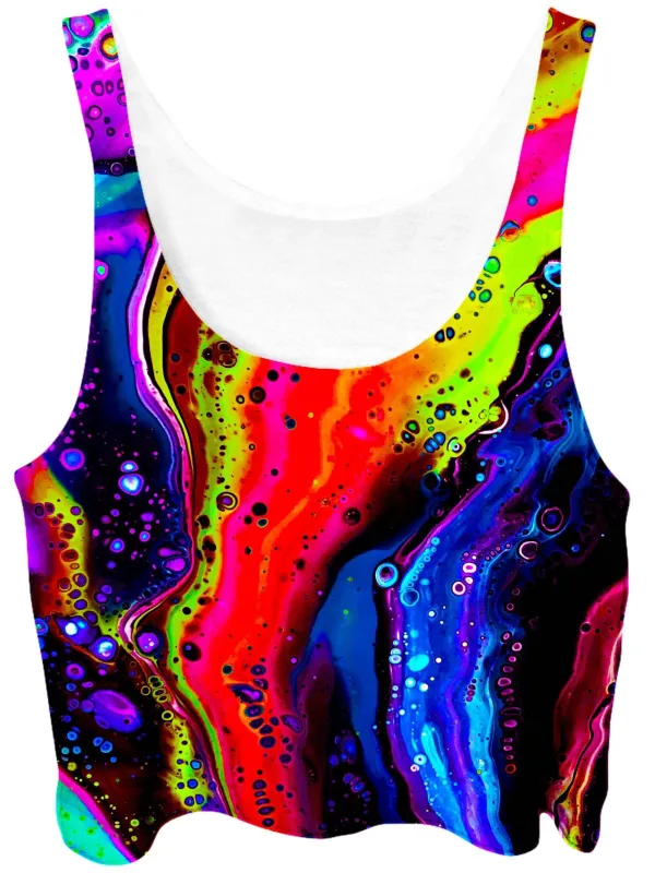 Fire Lights Crop Top sold by iEDM