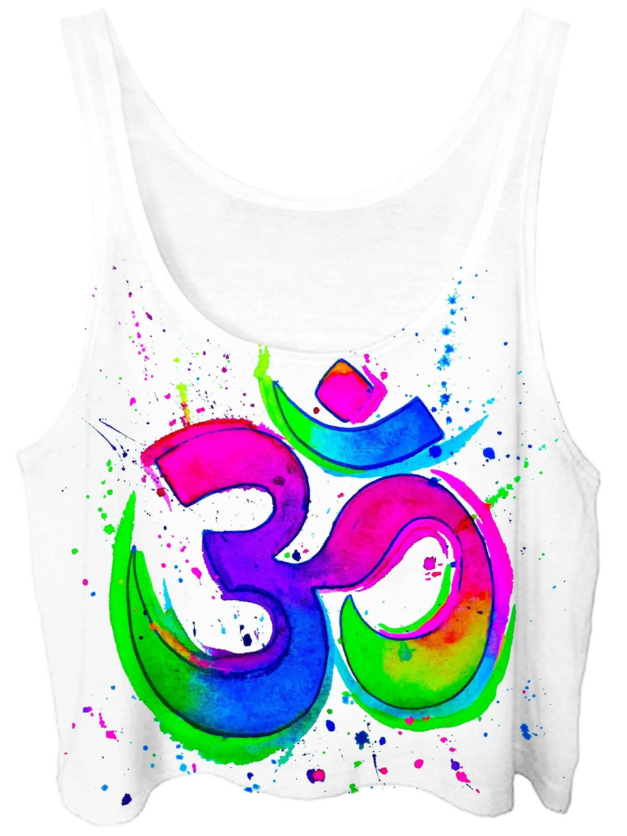 Splatter Ohm Crop Top sold by iEDM product image thumbnail 2