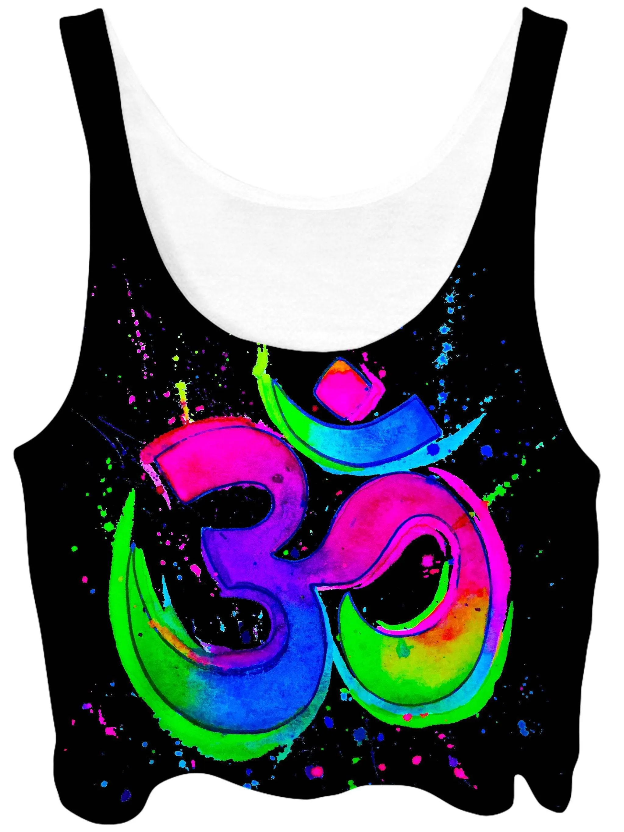 Splatter Ohm Crop Top sold by iEDM