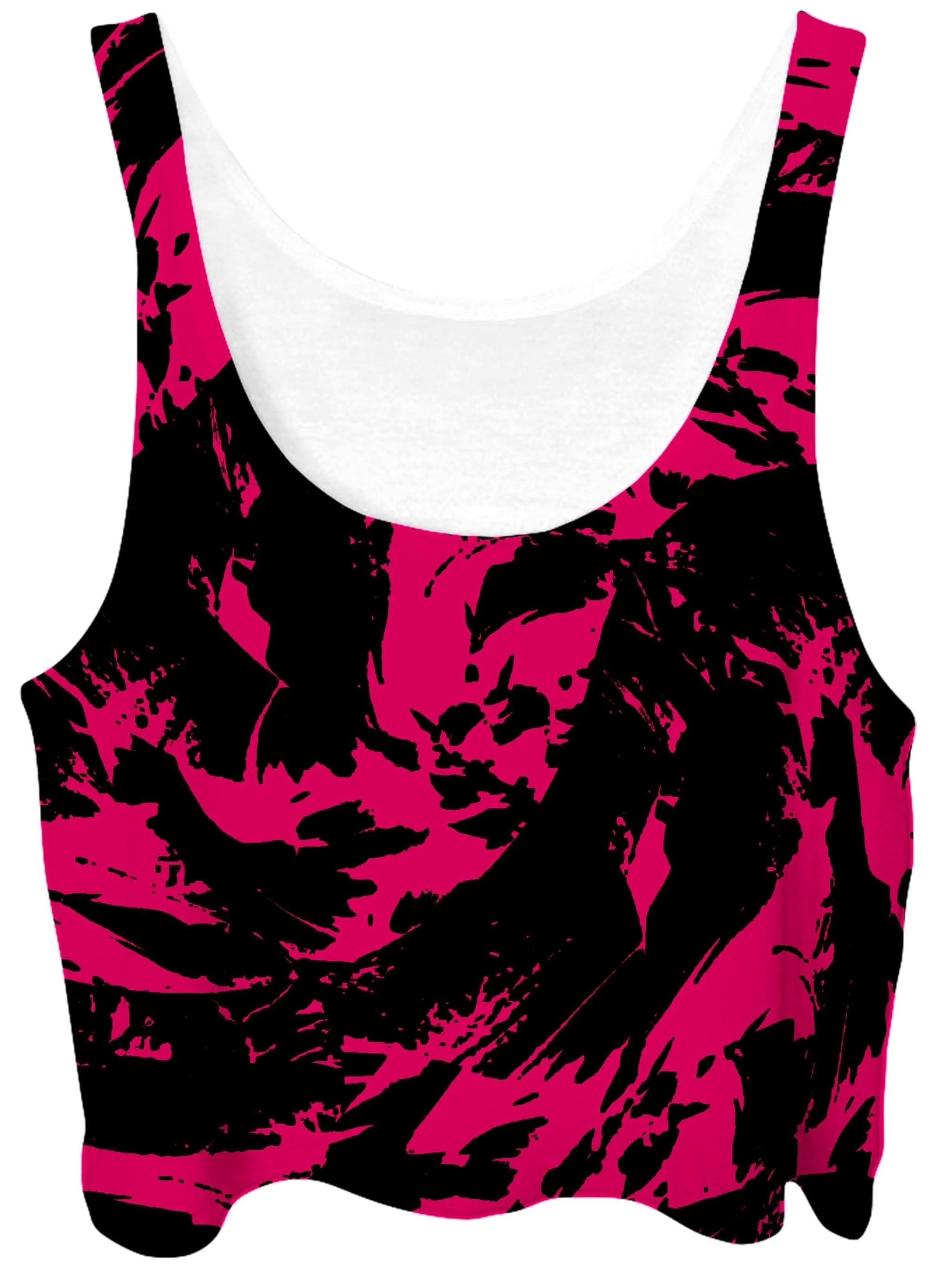 Pink Swirl Crop Top sold by iEDM