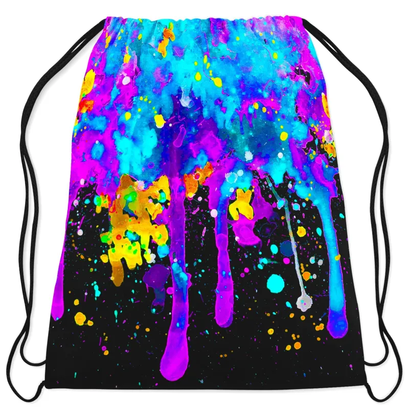 Abstract Drawstring Bag sold by iEDM