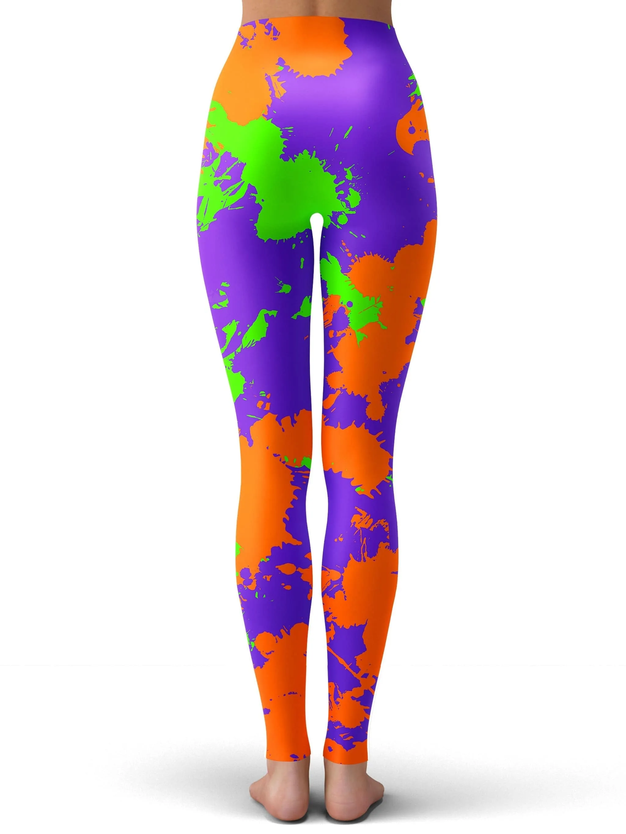 90s Kid Slime Splatter Leggings sold by iEDM product image thumbnail 3