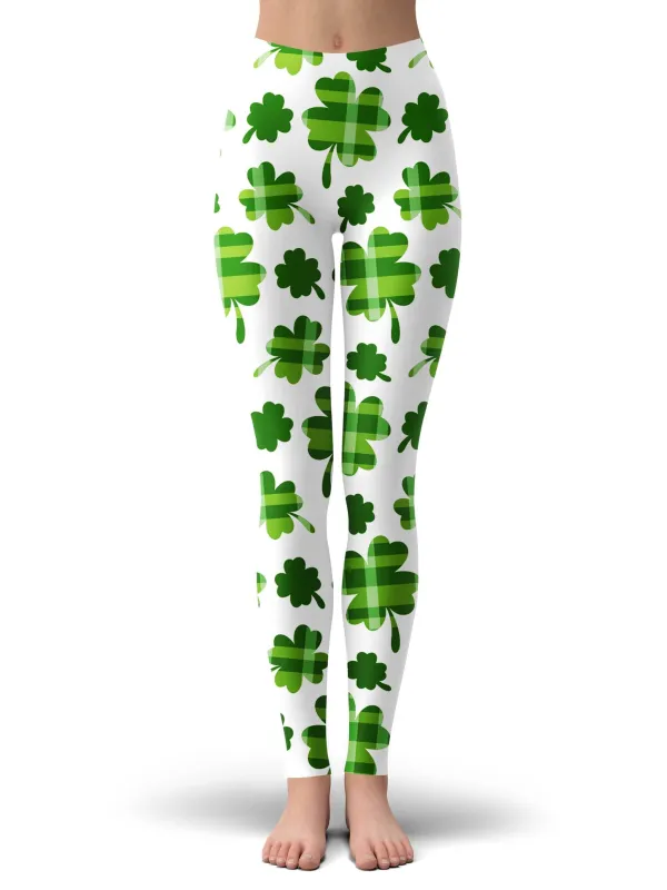 Clover Patch Leggings sold by iEDM