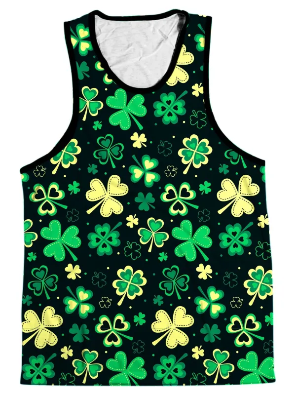 Trippy Clover Men's Tank sold by iEDM