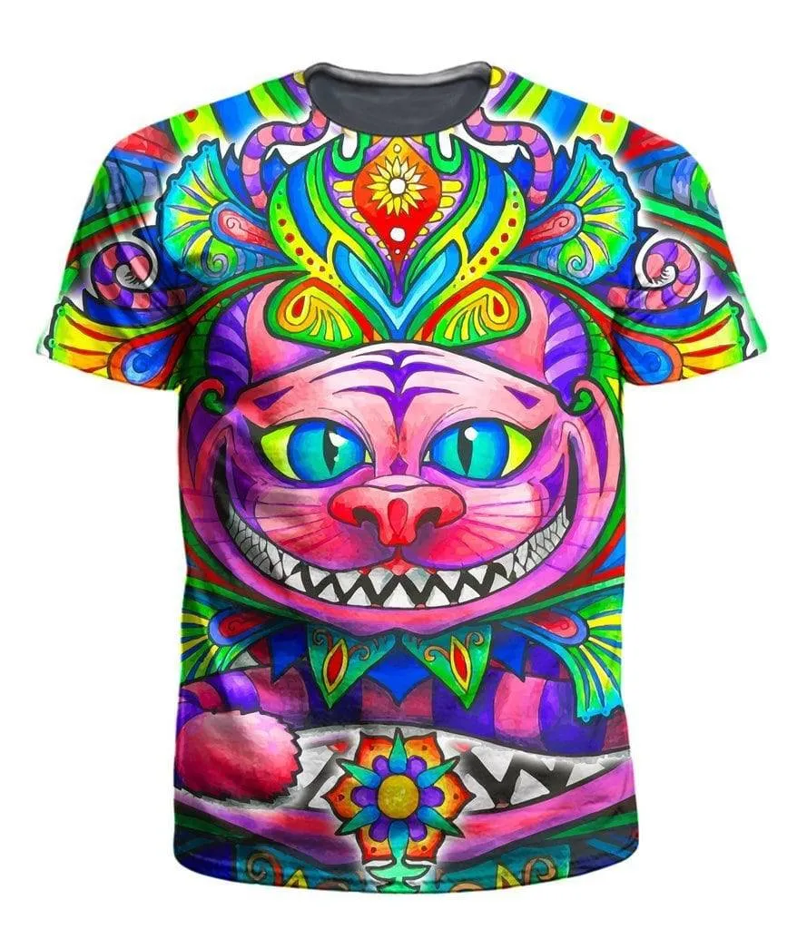 Cheshire Cat T-Shirt and Shorts Combo sold by iEDM product image thumbnail 2