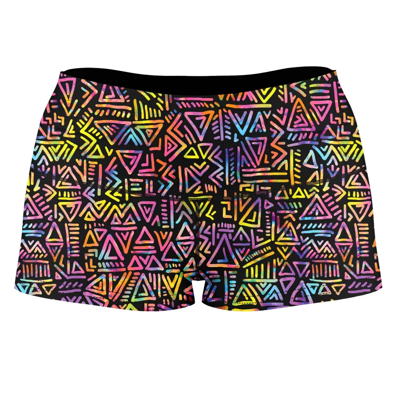 Tribe Vibe High-Waisted Women's Shorts sold by iEDM